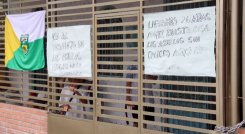 Hogar de La Esperanza - manifestación