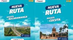 JetSMART llega al oriente colombiano con sus nuevas rutas Bogotá – Bucaramanga y Bogotá – Cúcuta