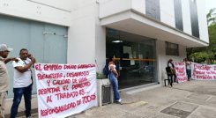 Protesta barrio Popular