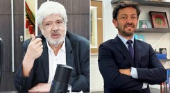 Germán Umaña y Luis Felipe Quintero, presidentes de la Junta Directiva y ejecutivo de la Cámara Colombo Venezolana.