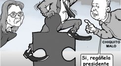 14-Caricatura-Por encima. Por encima de la Fiscalía