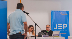 Magistrado Pedro Díaz, JEP.