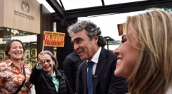 Sergio Fajardo, candidato presidencial por la coalición Dignidad y Compromiso.