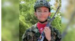 Soldado murió en entrenamiento militar. Foto autorizada por familiares