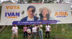 VANDALIZAN VALLA DE CEPEDA EN CHINACOTA 