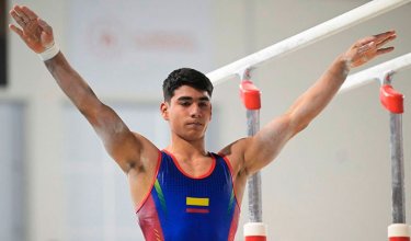 Ángel Barajas, Copa Mundo de gimnasia 2024. 