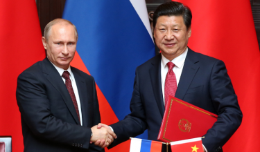 Vladimir Putin y Xi Jinping