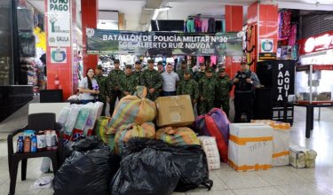 Ejército y Alejandría se unieron en campaña solidaria