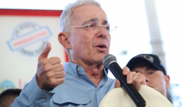 Expresidente Álvaro Uribe Vélez. 