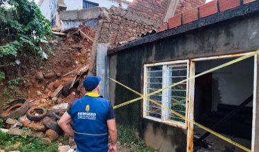 lluvias dejaron colapsos en dos barrios de Cúcuta