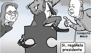 14-Caricatura-Por encima. Por encima de la Fiscalía