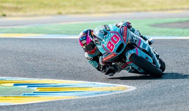 David Alonso, motociclista colombiano de la categoría Moto2