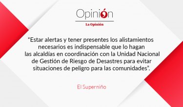 Desde todos los ámbitos se vienen haciendo evaluaciones de lo que podría pasar con el arribo de El Niño. 