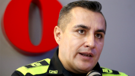 Libardo Ojeda, comandante de la Policía Metropolitana de Cúcuta.