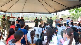 Una tarde de alegría y cuentos para los niños del Catatumbo en Cúcuta