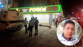 Dos sujetos en moto llegaron al restaurante. Uno de ellos se bajó, ingresó y disparó a padre e hijo. / Foto Cortesía