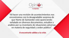 A encontrarle salidas a la crisis