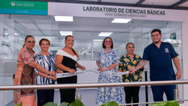 Laboratorio de Ciencias de la Unisimón. 