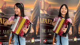 Ana Paula Leal, el acordeón que suena por Norte de Santander en Valledupar.