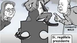 14-Caricatura-Por encima. Por encima de la Fiscalía