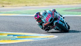 David Alonso, motociclista colombiano de la categoría Moto2