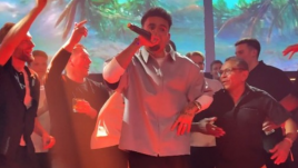 Luis Díaz celebración en Alemania