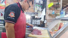 Precio de la carne. / Foto: Leonardo Favio Oliveros-La Opinión