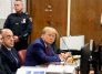 Donald Trump durante audiencia ante la justicia de Nueva York