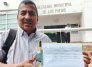 Eustaqui Pabón Gelves, promotor de la revocatoria del mandato del alcalde de Los Patios, Alexi Valencia./Foto Orlando Carvajal