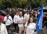 Superando inconvenientes de seguridad y desafiando la lluvia arribó a Ocaña el candidato vicepresidencial, Juan David Oviedo.