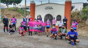 Cien participantes disfrutaron de la edición 20 de la Carrera de la Hallaca. / Foto Cortesía 