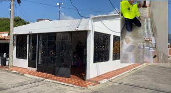 La Policía Antinarcóticos decomisó $3.348 millones en efectivo. / Fotos: Policía.