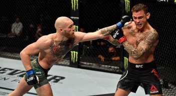 Conor McGregor cayó ante Dustin Poirier./UFC/Twitter