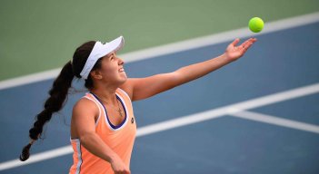 María Camila Osorio, raqueta número uno de Colombia. Foto: Archivo/La Opinión