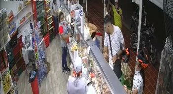 En cámaras de seguridad quedó registrado el robo.