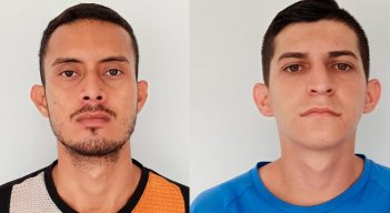 Los policías capturaron a Michael Jampier García Portilla y Jonathan Fabián Fernández Durán y además, recuperaron los elementos robados.