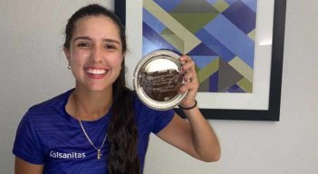 María Camila Osorio subcampeona.