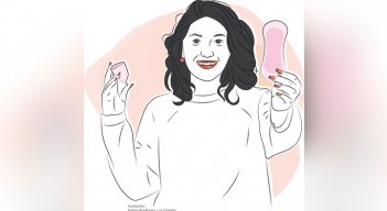 El manejo de la higiene menstrual es un tema de derechos humanos que tiene que ver con la igualdad de género, derecho al agua y saneamiento, a la salud, a la educación y a la participación. / Ilustración: Karina Rodríguez