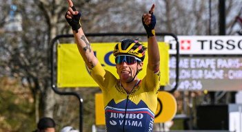 Priomoz Roglic una de las grandes estrellas del ciclismo mundial del momento.