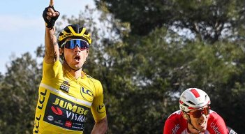 Primoz Roglic tine un buen inicio de temporada.