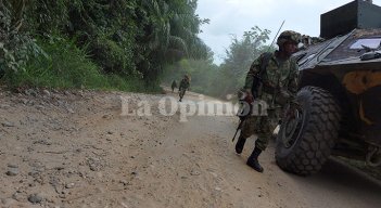 Los militares sostuvieron un combate con siete presuntos integrantes del Eln., en la vereda Totumito Carbonera de Tibú.