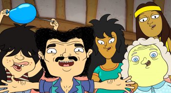 La serie animada recrea las costumbres navideñas. / Foto: Cortesía 