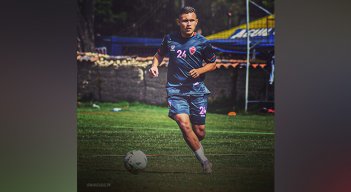 Jorge Mendoza, jugador zuliano al servicio de Patriotas. 