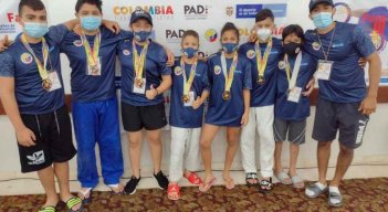 Deportistas judocas de Norte de Santander. Cortesía 