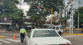 Controles en las calles del Táchira por la posivble llegada de la cepa brasileña./Foto Eilyn Cardozo