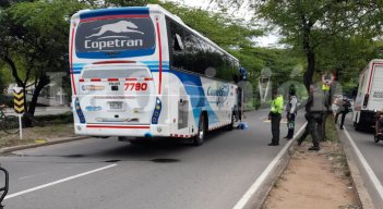 El hecho ocurrió a las 3:00 de la tarde de este lunes