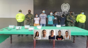 Los del Canal, como fue identificada esta estructura, cometía homicidios para tener el control del territorio. / Foto: Policía