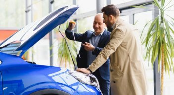 Venta de vehículos.