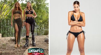La cucuteña Liseth Vanessa Torres Barriga (izquierda) es una de las participantes. Andrea Serna y Daniella Álvarez serán nuevamente presentadora y anfitriona. / Foto: Cortesía