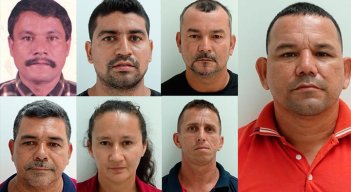 Ocho personas fueron capturadas, pero solo siete de ellas fueron cobijadas con medida de aseguramiento con detención domiciliaria.